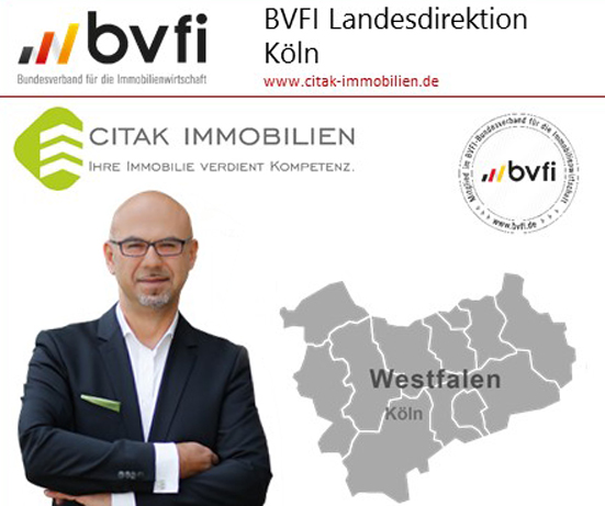 BVFI Landesdirektion Köln - Hakan Citak von Citak Immobilien