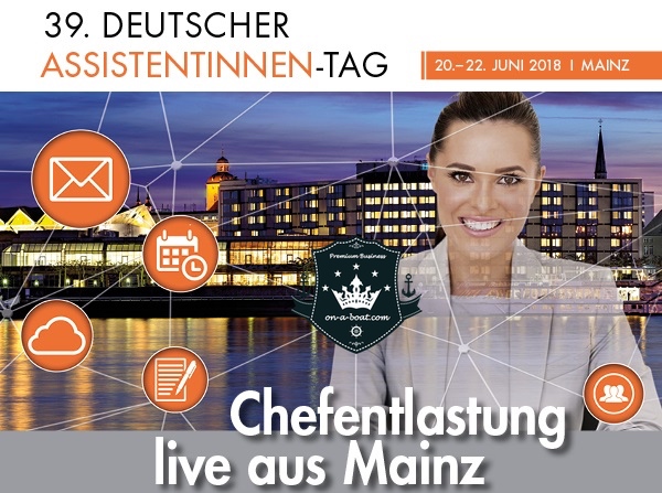 on-a-boat.com ist Hauptsponsor bei den Assistentinnentagen 2018.