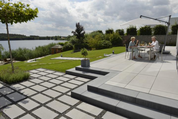 Das Vanity-System passt zu einer modernen Gartenarchitektur