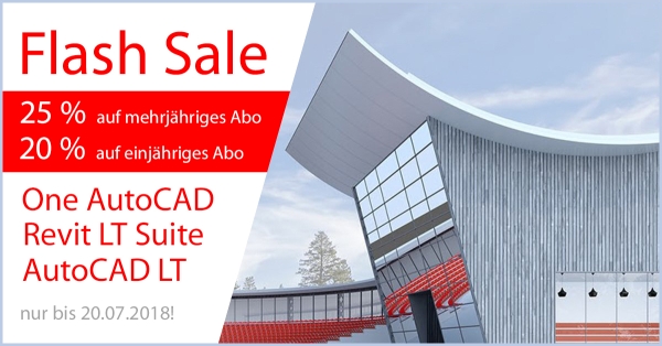 Flash Sale: One AutoCAD | AutoCAD LT | Revit LT Suite