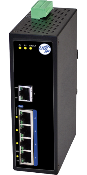 liefert PoE Power over Ethernet nach IEEE 802.3at/af Standard bei 12V DC bis 36V DC Eingangsspannung