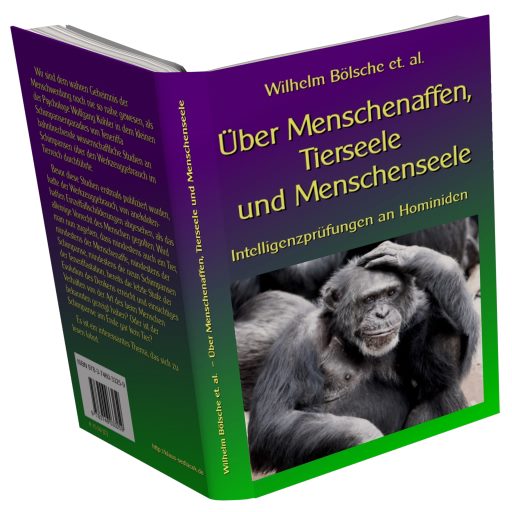 Über Menschenaffen, Tierseele und Menschenseele