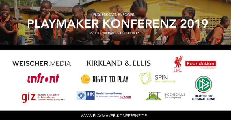 Playmaker Konferenz 2019: Vorteile von Engagements in Sport und Entwicklung aus Unternehmersicht