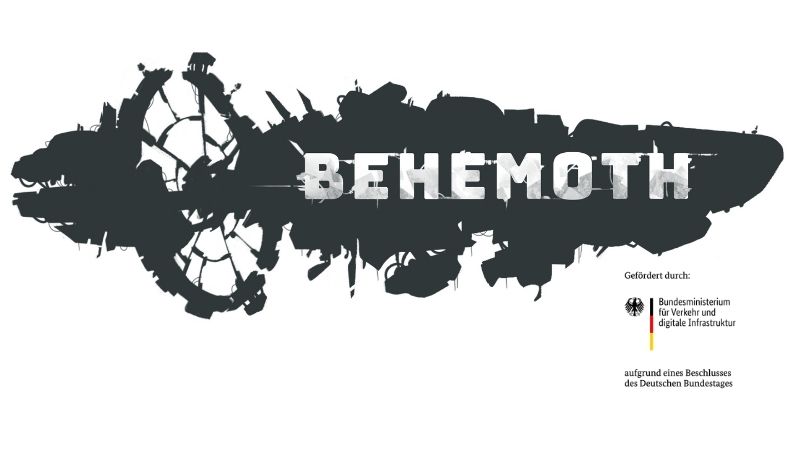 Projektlogo Behemoth gefördert durch BMVI
